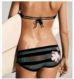 cute handgun tan line
