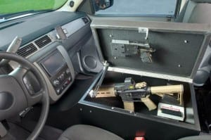 weapons hidden in vehicle