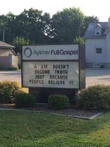 lie