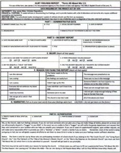 hurt feelings report