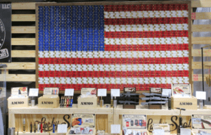 Shotgun shell American flag