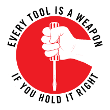 Description: Every tool is a weapon if you hold it right for National Security.