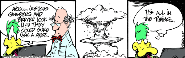 political cartoon