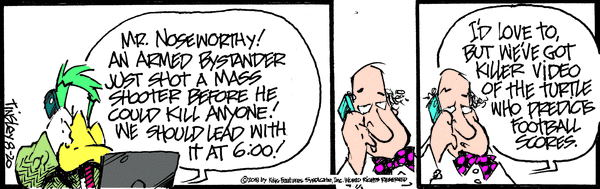 political cartoon