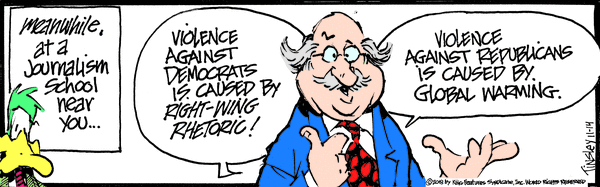 political cartoon