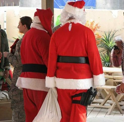 Armed Santa