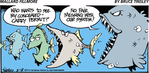 political cartoon