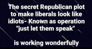just let them speak