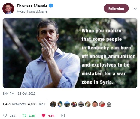 Thomas Massie Screenshot