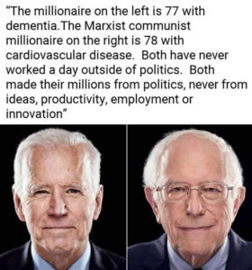 Biden vs Sanders