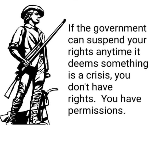 Suspend rights during crisis
