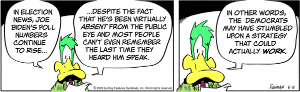 Political cartoon
