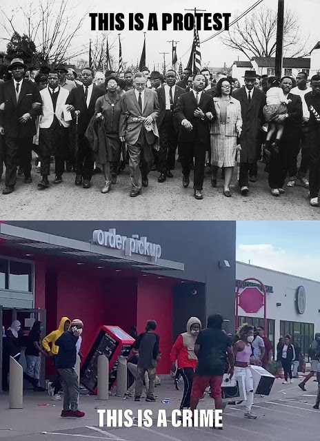 Protest vs. Crime