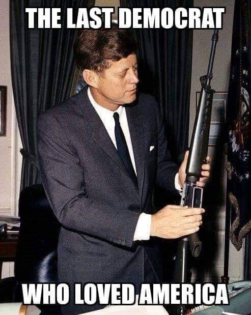 The last Democrat who loved America