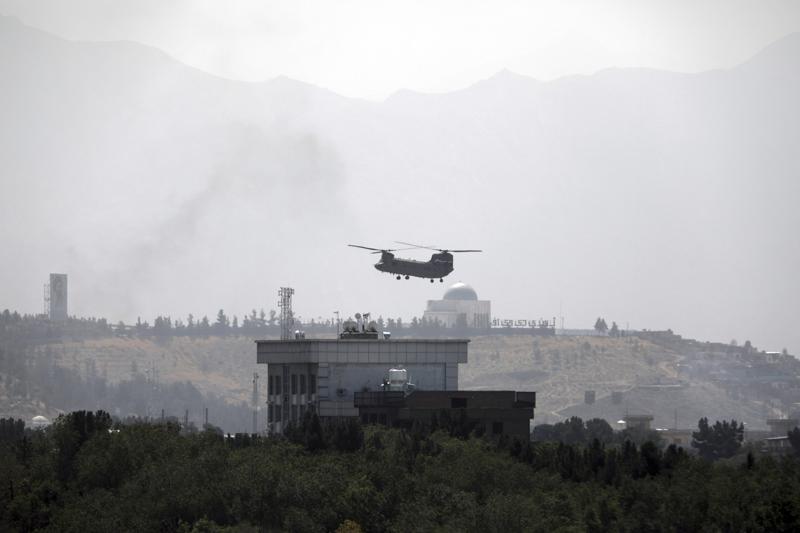 U.S. Embassy, Kabul, 2021, AP