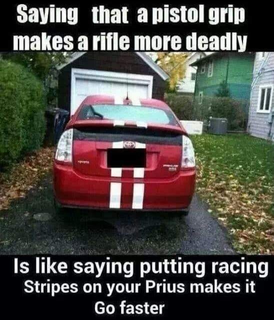racing stripes on Prius