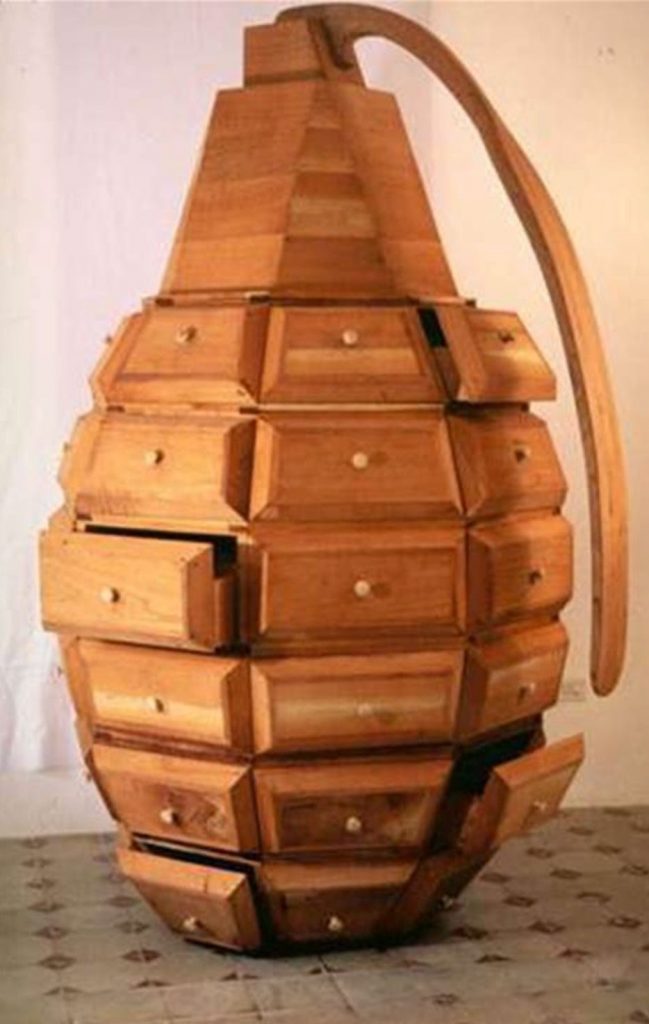 Hand grenade drawers