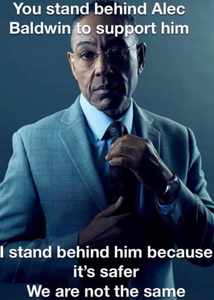 Stand behind Alec Baldwin