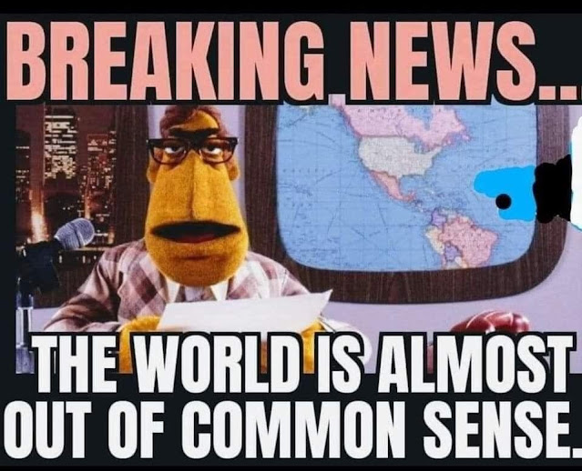 out of common sense