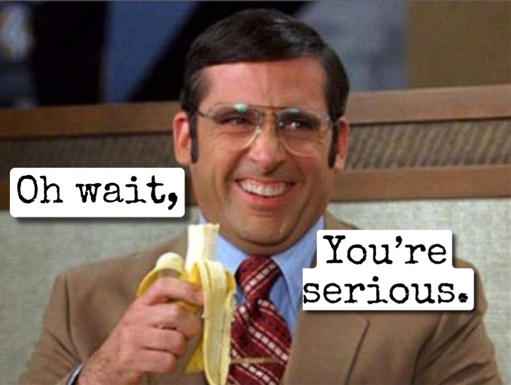 Oh wait, you're serious.